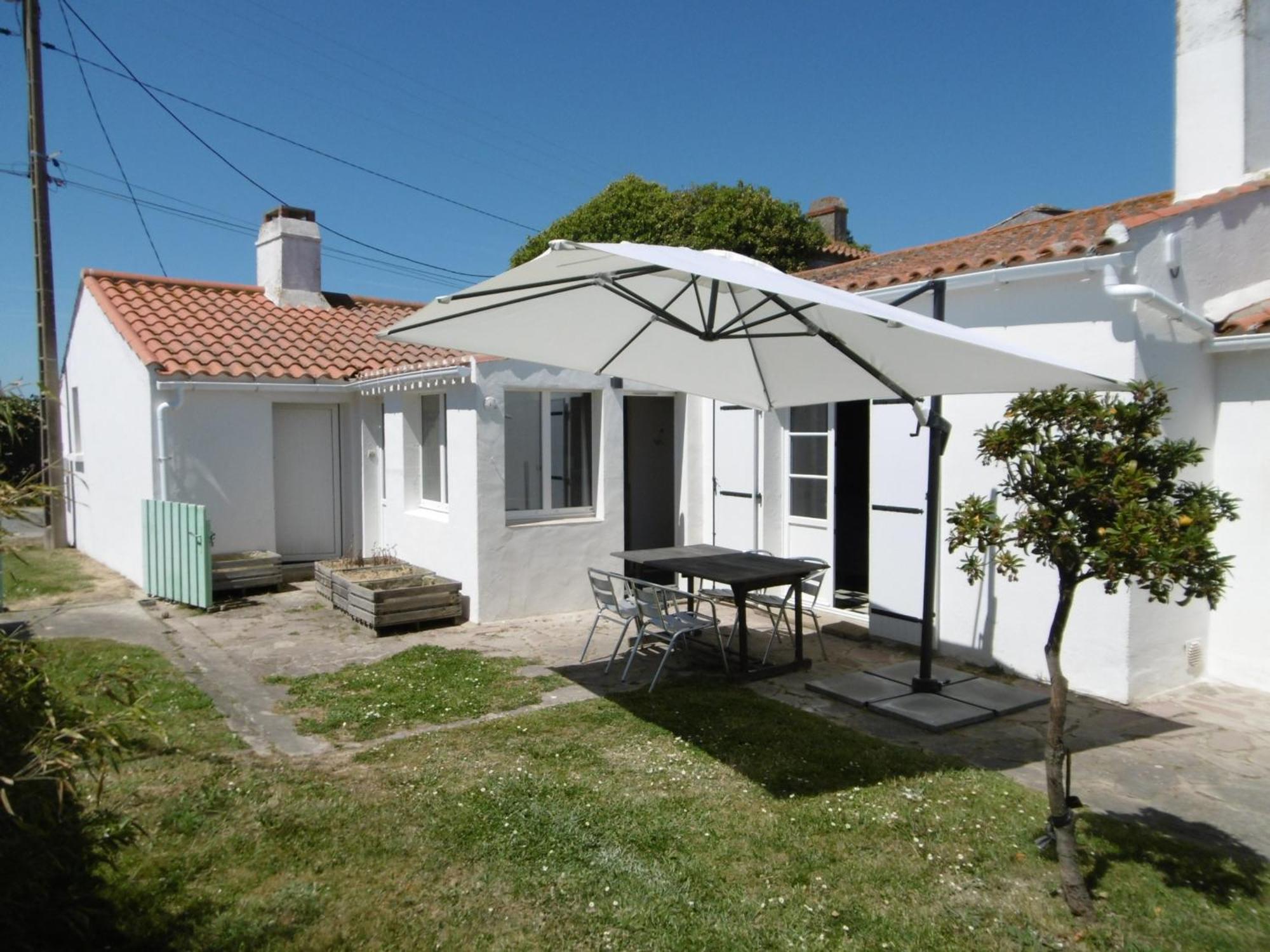 Maison - Jardin Clos Ombre - 4 Pers - Fr-1-823-136 * Noirmoutier-en-l'Ile